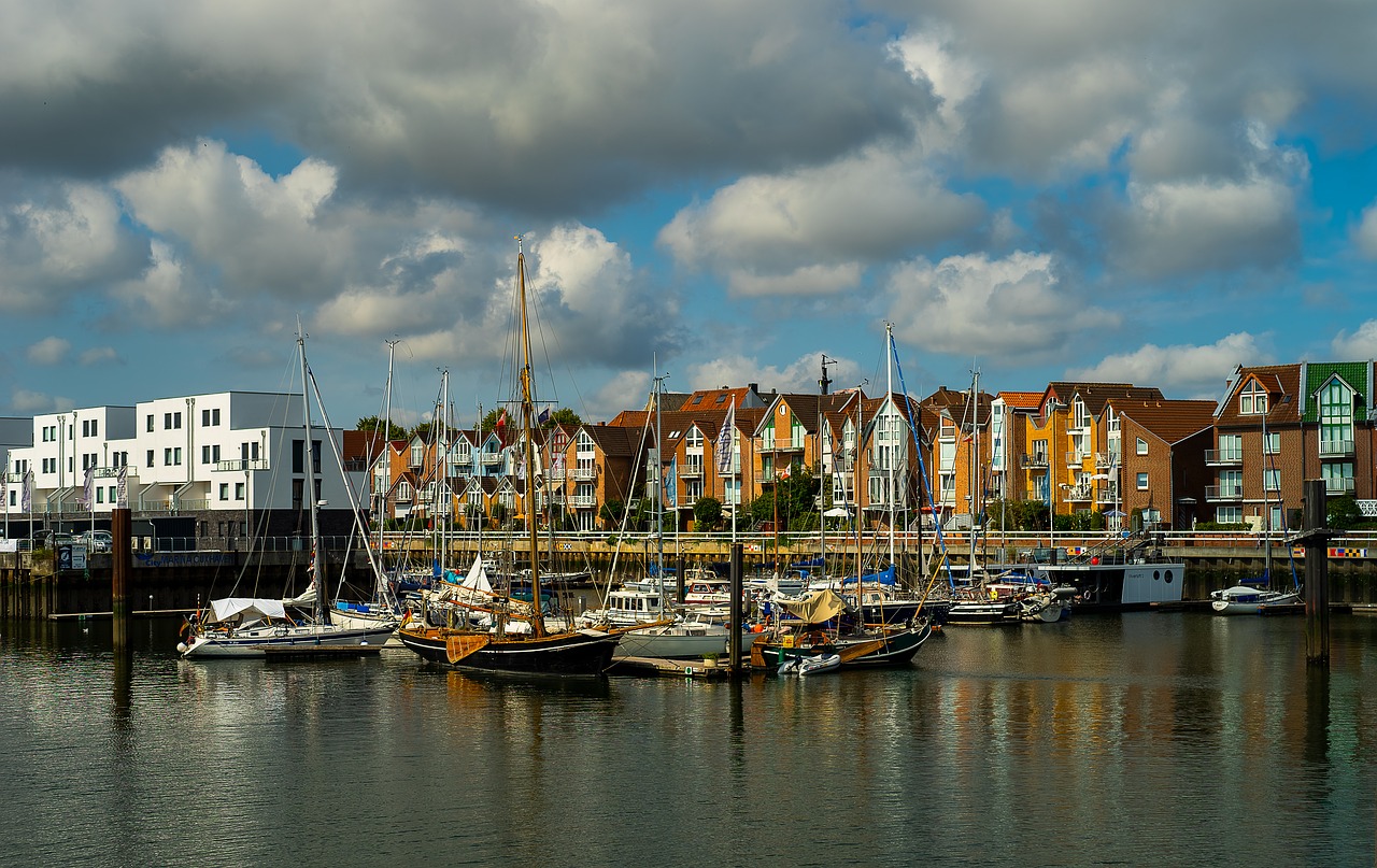 port  travel  cuxhaven free photo