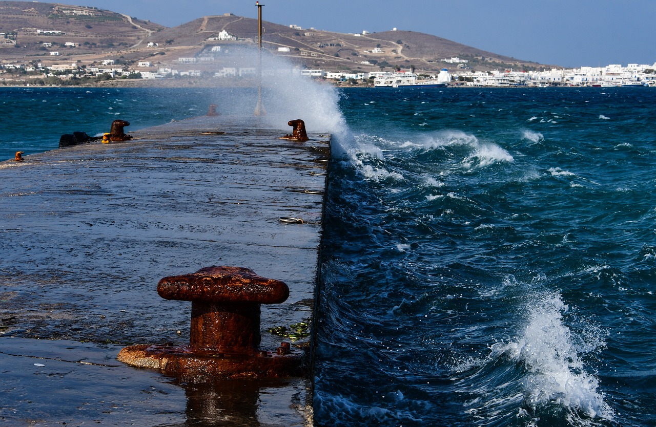 port  sea  wind free photo