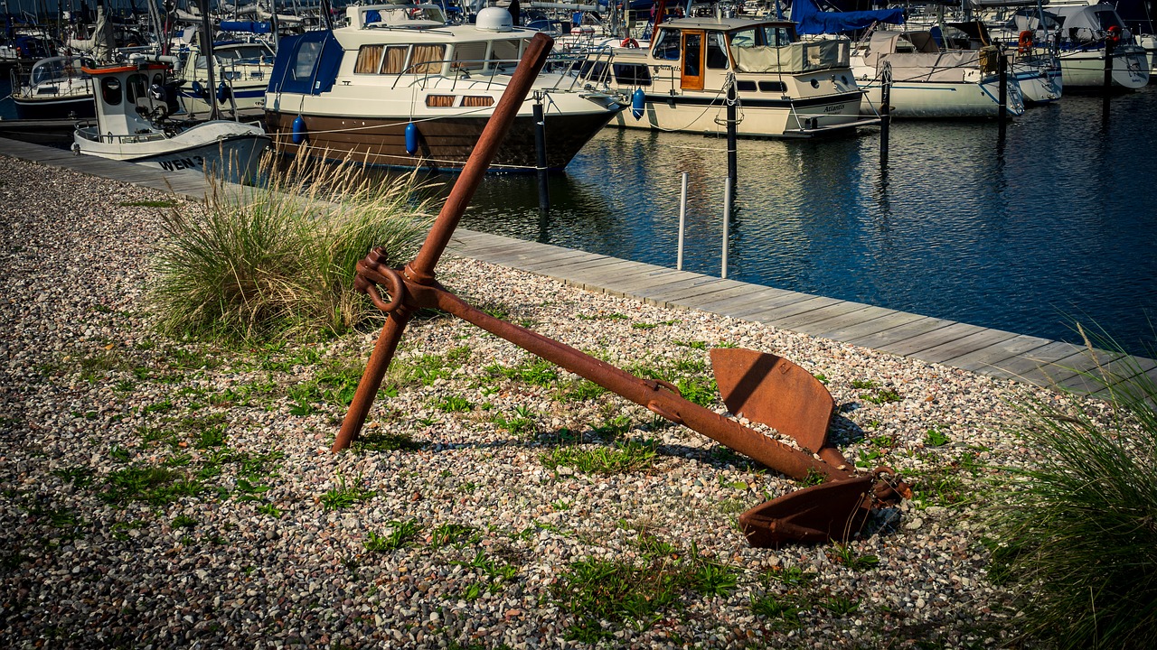 port  boats  water free photo