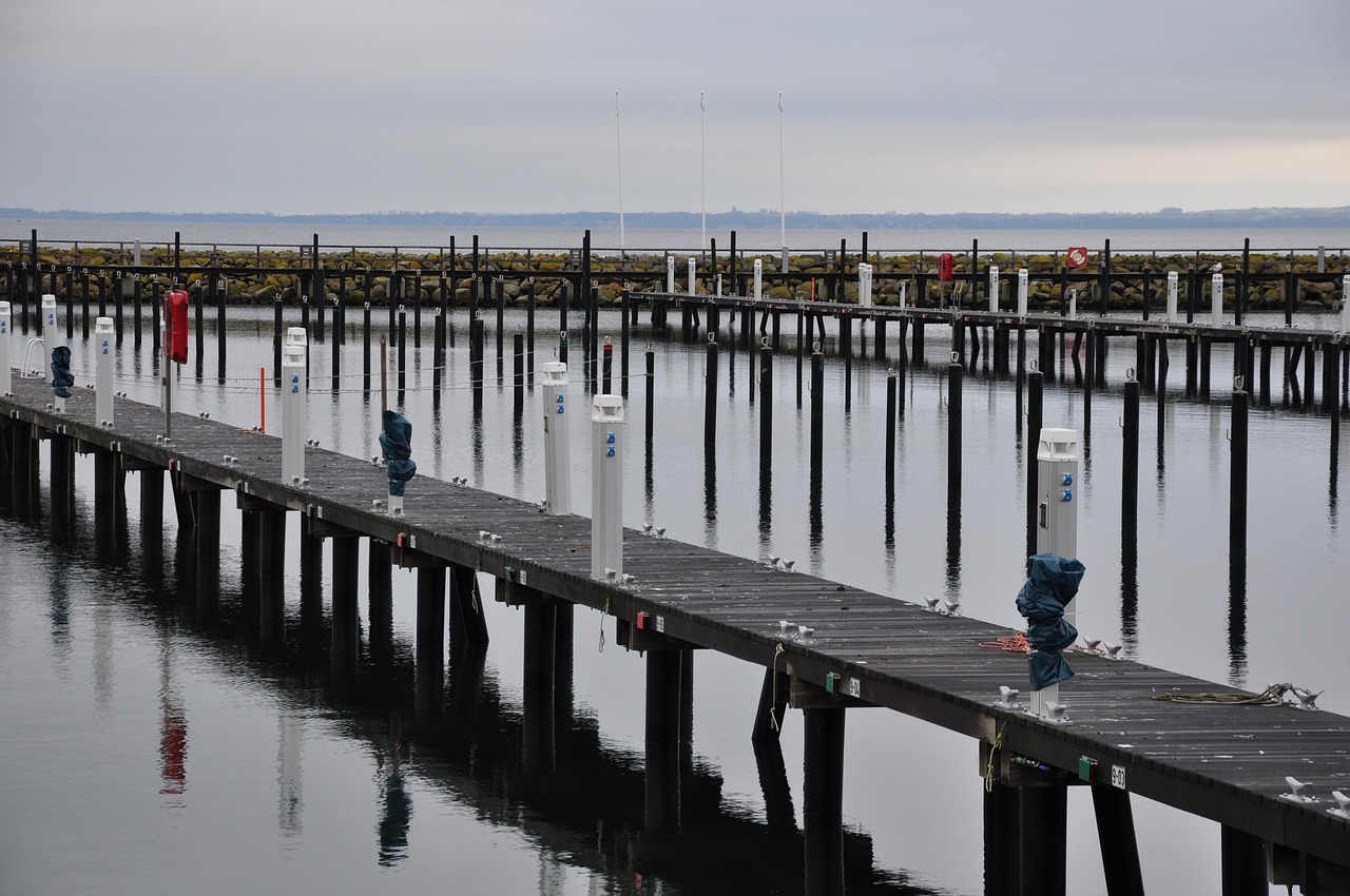 port  jetty  water free photo