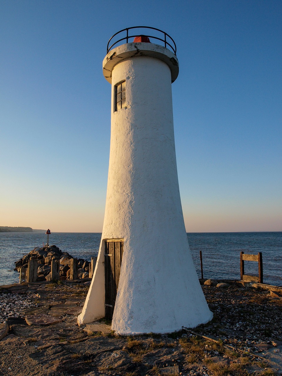 port lighthouse denmark free photo