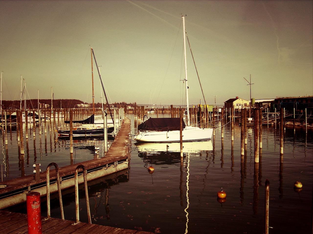 port lake lake constance free photo