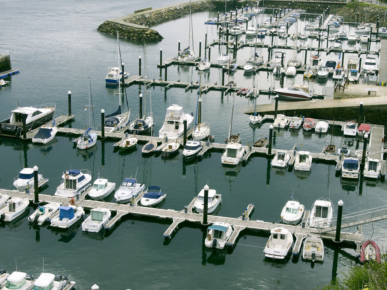 port boats ribadeo free photo