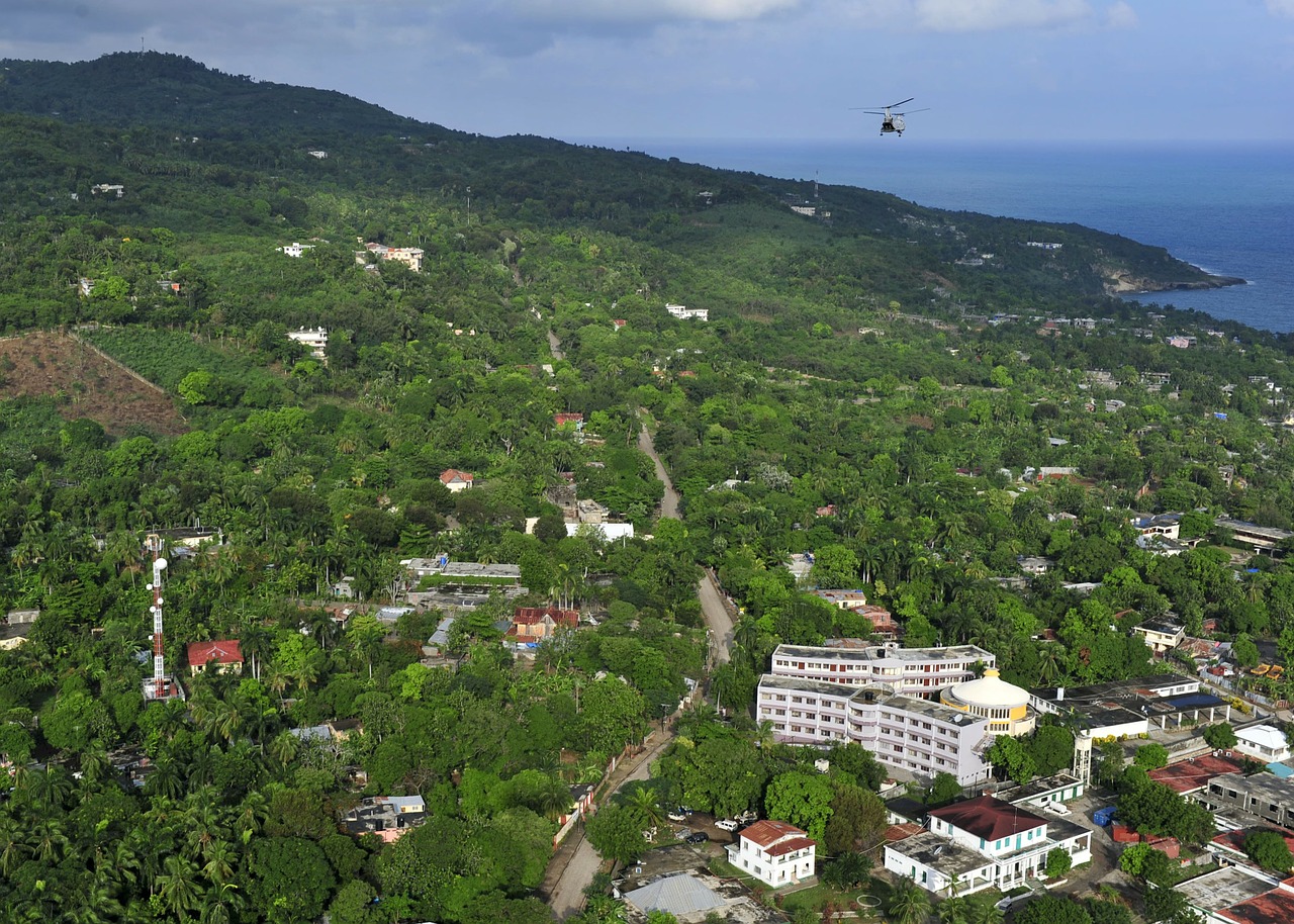 port-au-prince haiti landscape free photo