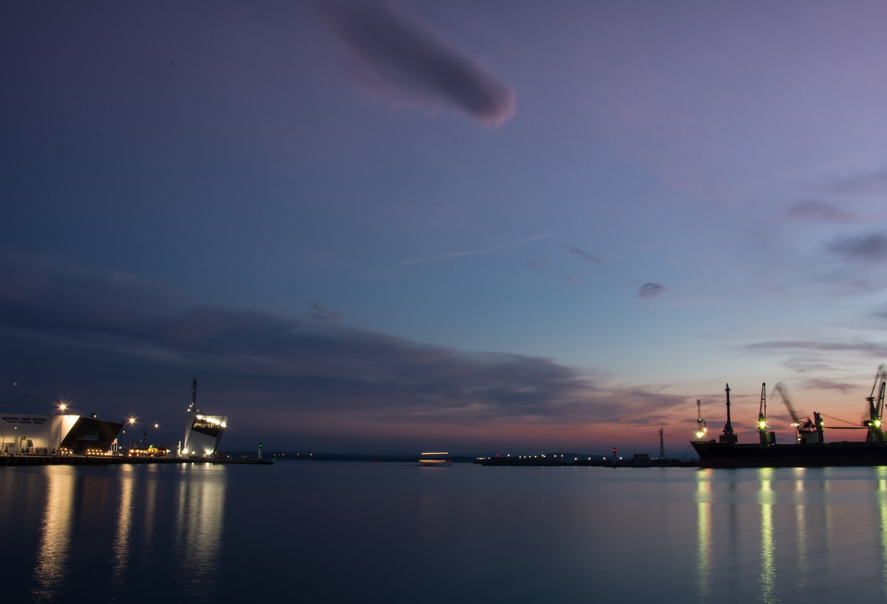 port burgas port harbor free photo