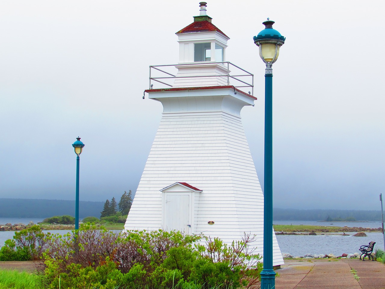 port medway lighthouse park free photo