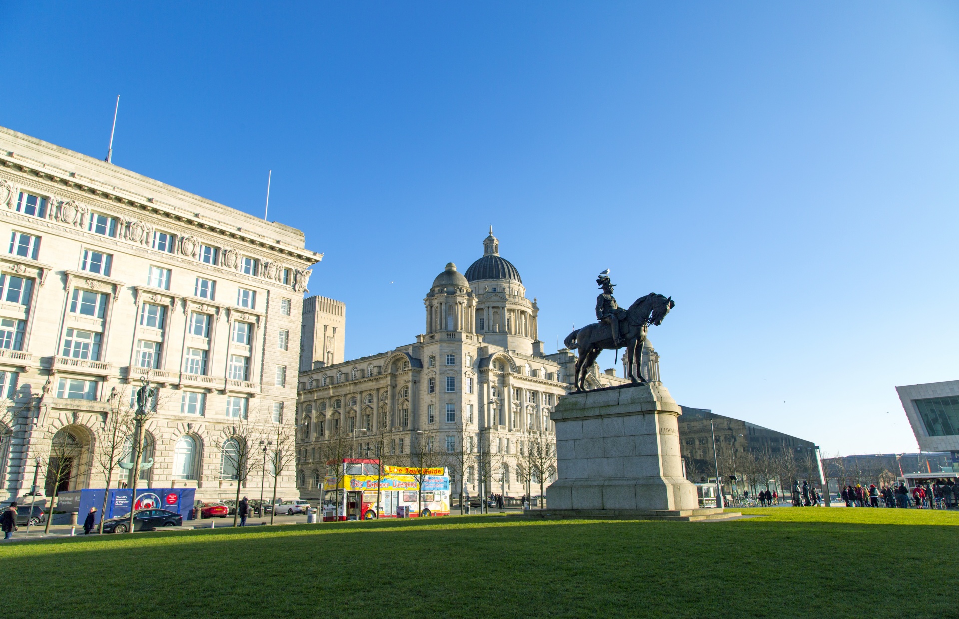 architecture liverpool pier free photo