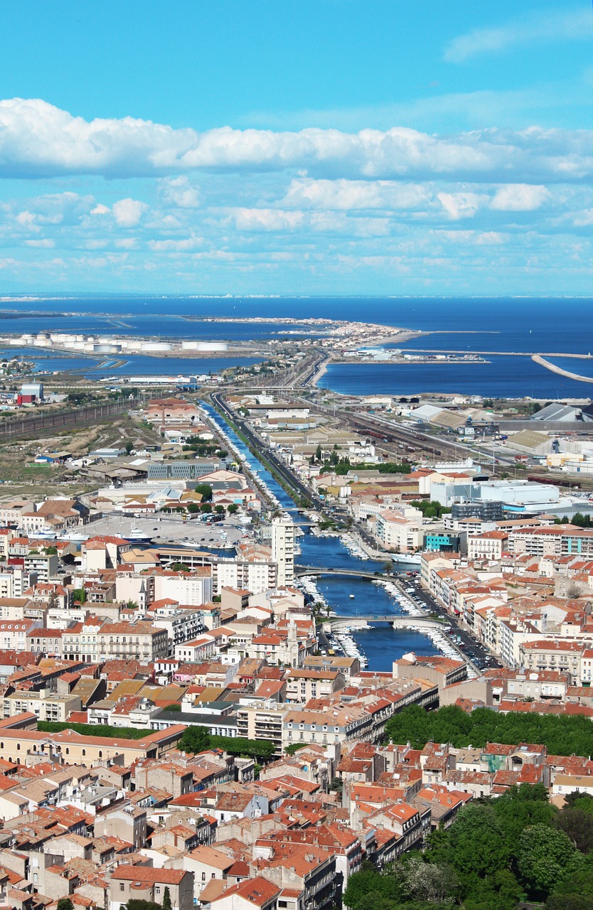 port of sète port france free photo