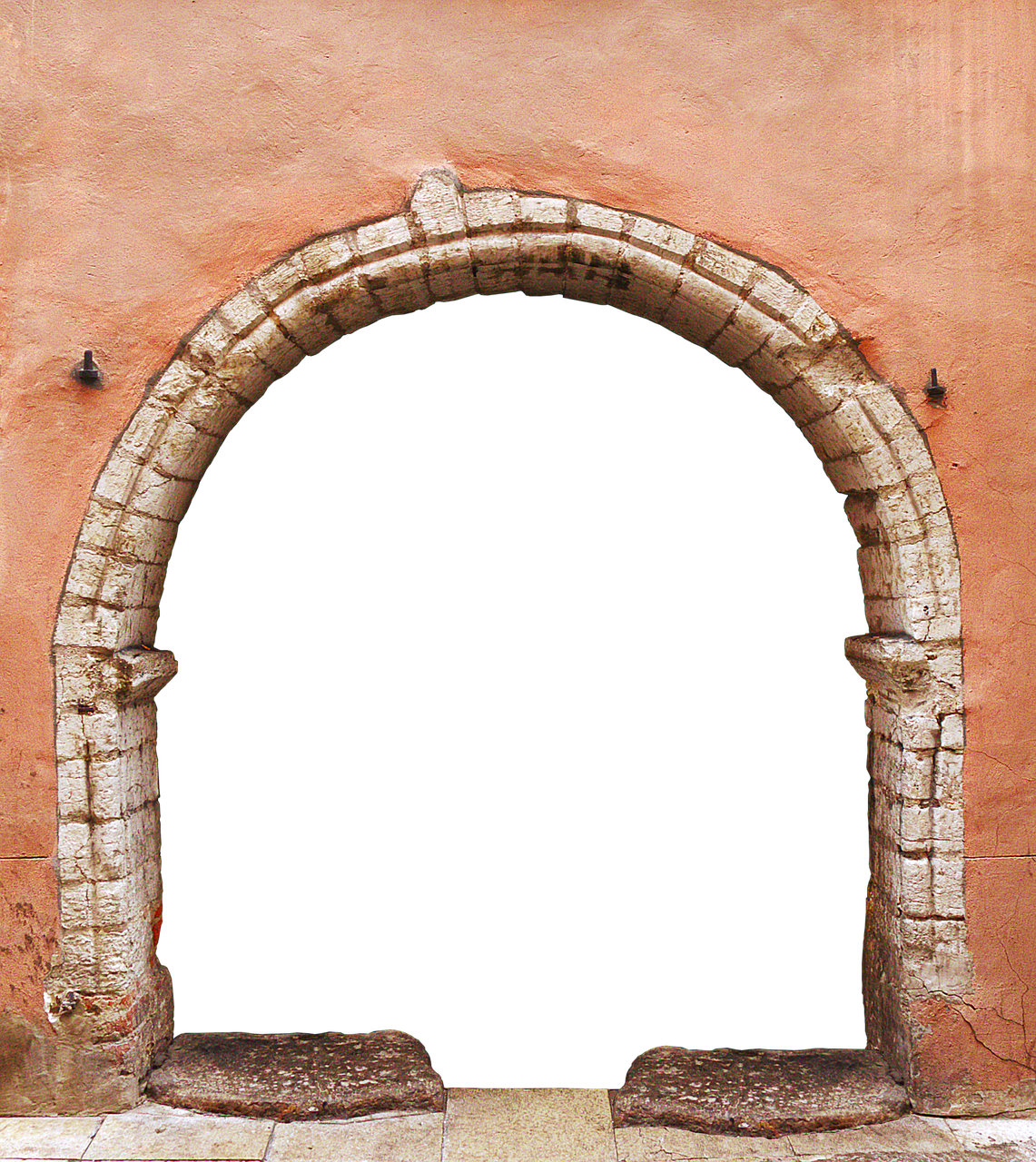 portal archway by looking free photo