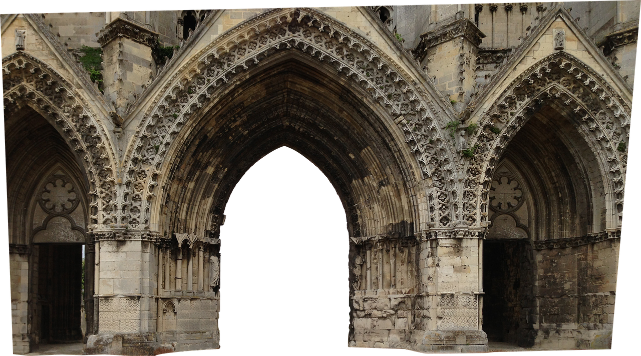 portal gothic architecture free photo