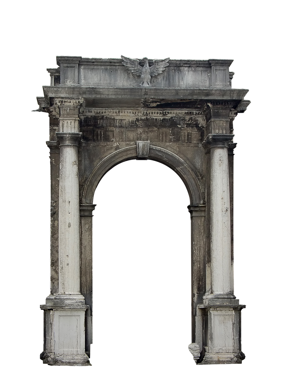 portal columns architecture free photo