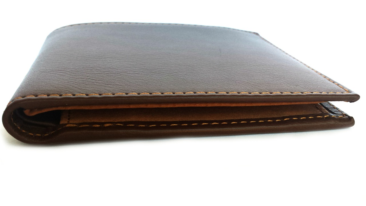 portfolio wallet leather free photo