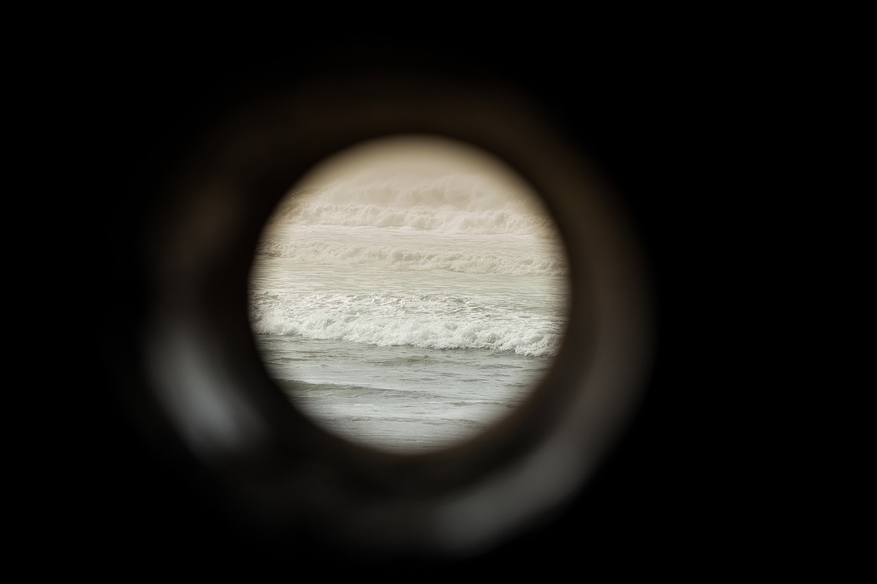 porthole window round free photo