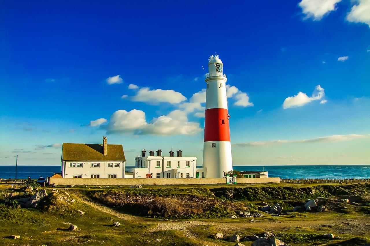portland ocean lighthouse free photo
