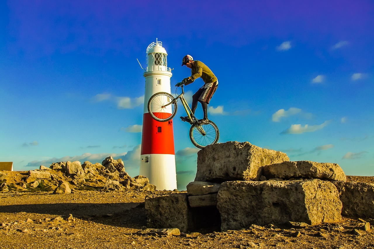 portland lighthouse ocean free photo