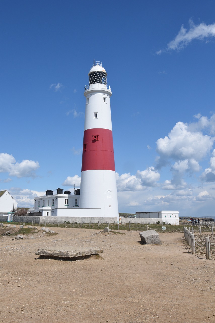 lighthouse portland bill dorset free photo