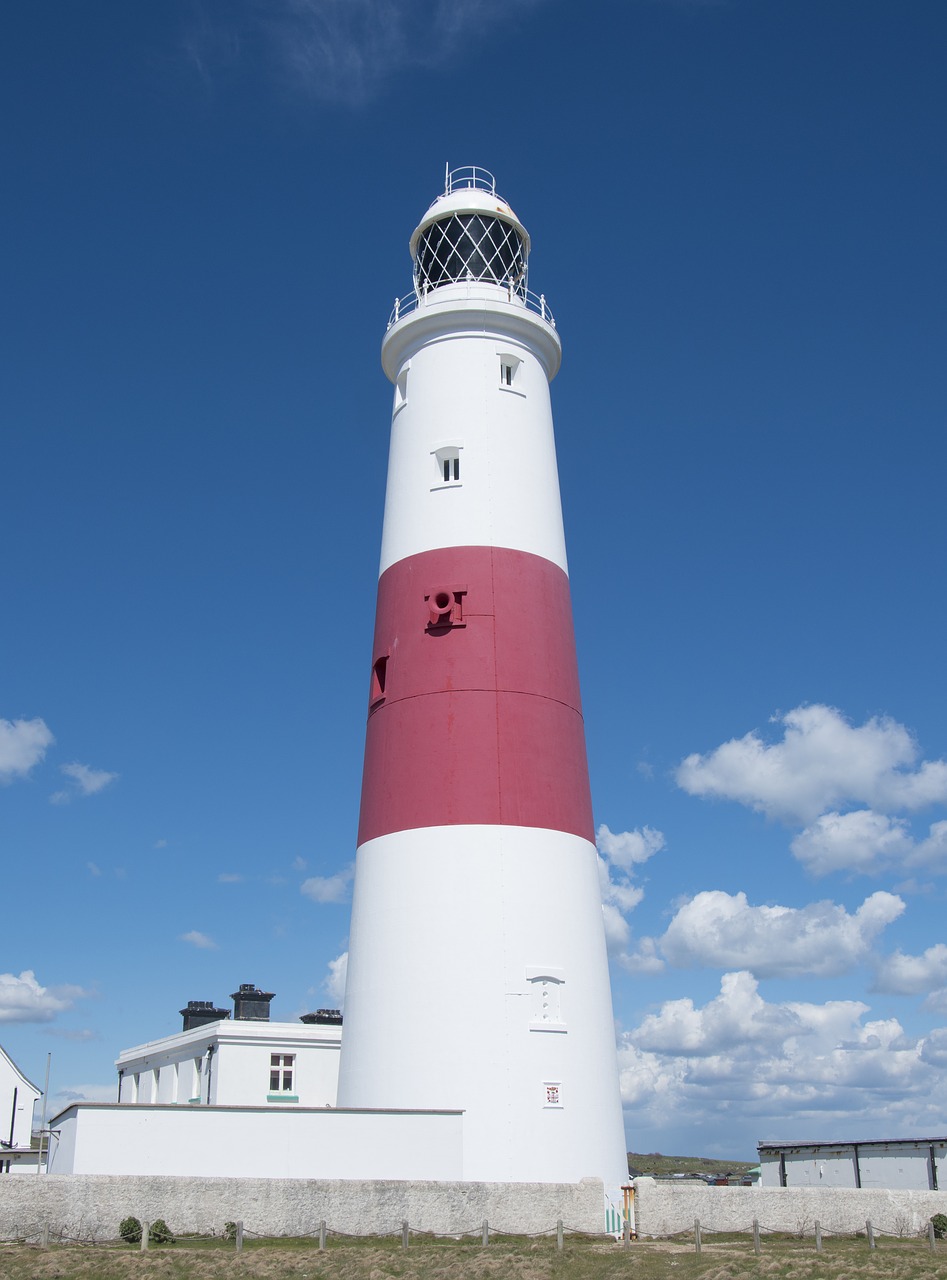 portland bill lighthouse england free photo