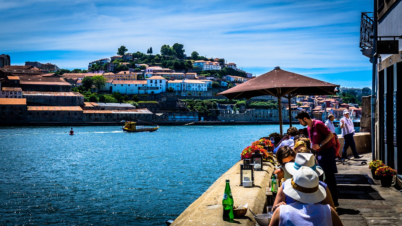 porto river eat free photo