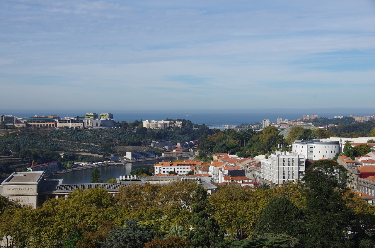 porto city douro river free photo