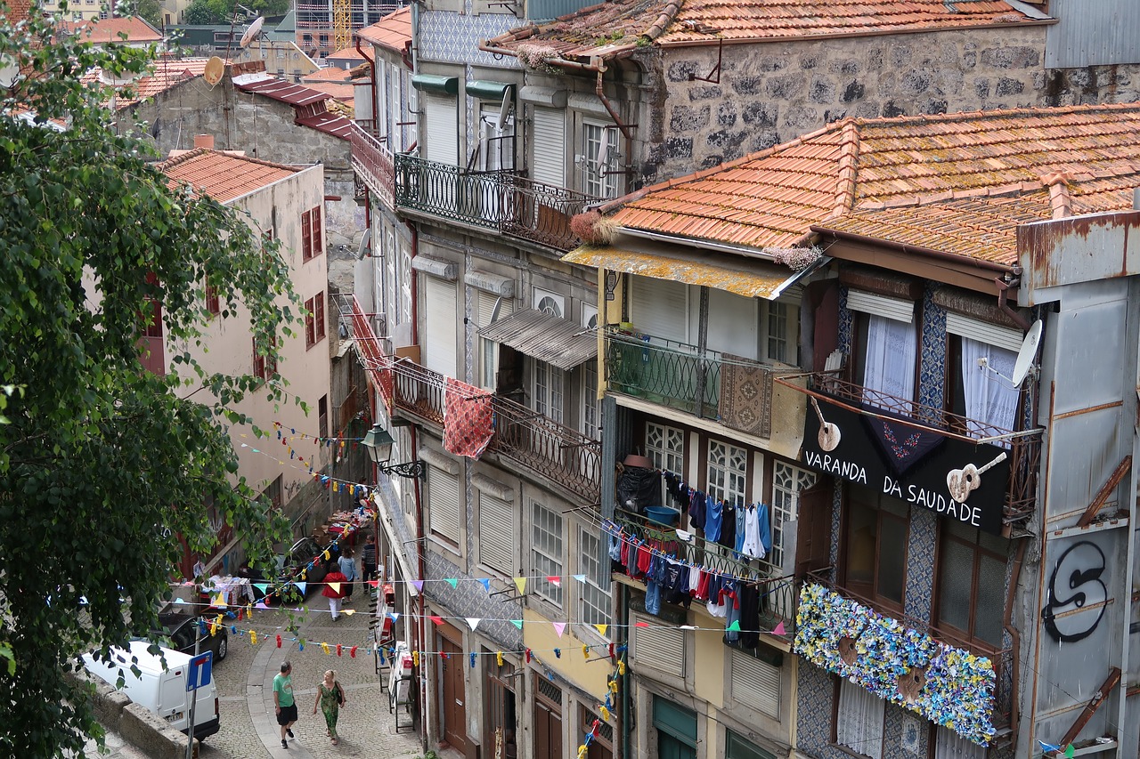 porto  city  houses free photo