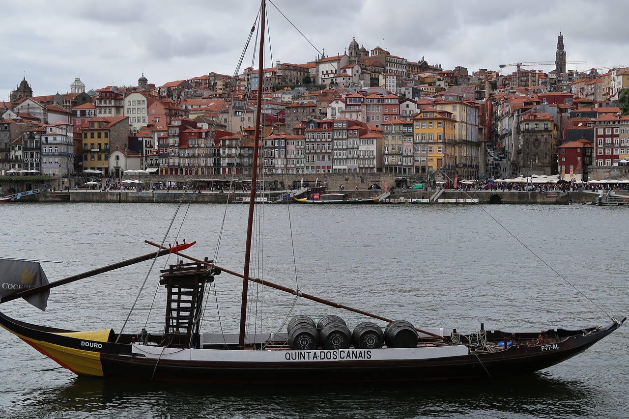 porto  river  boat free photo