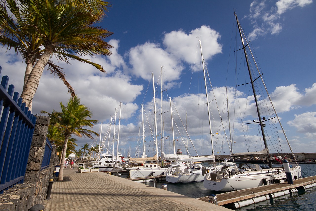 porto calera lanzarote canary islands free photo