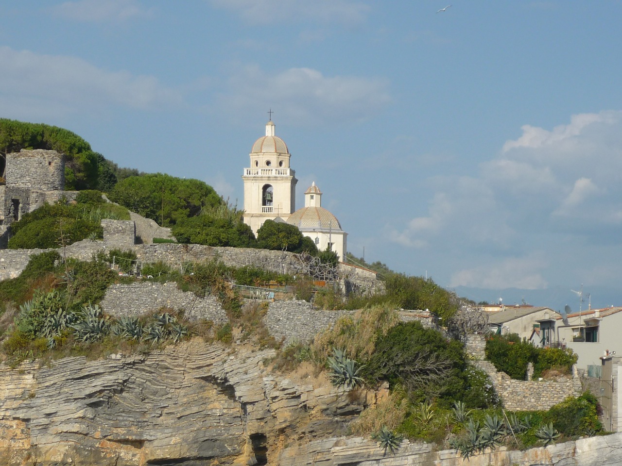 porto venere church of san pietro coast free photo