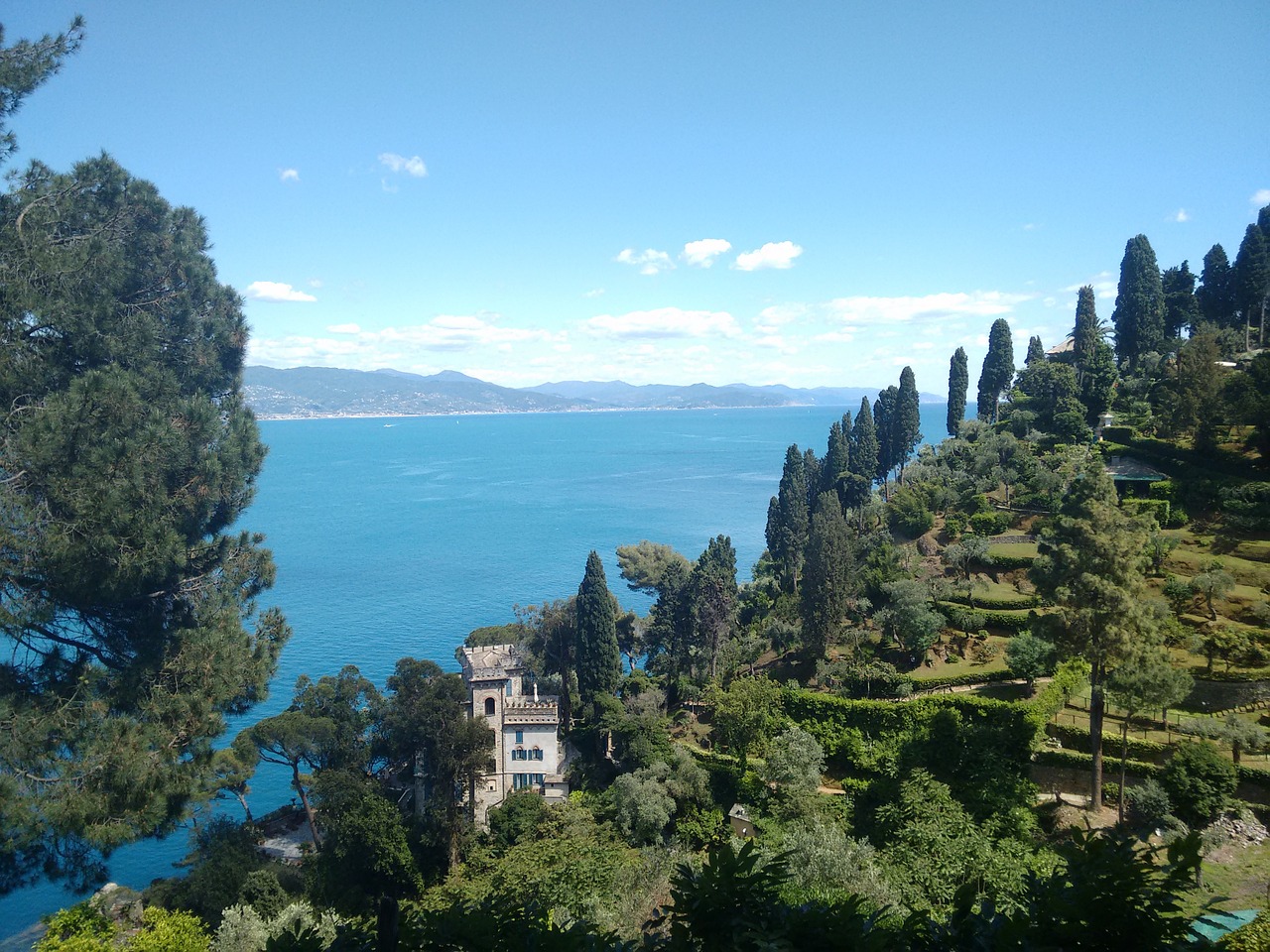 portofino italy fishing village free photo