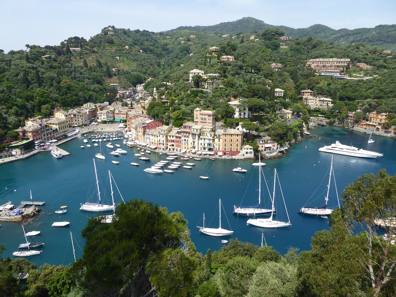 portofino booked sea free photo