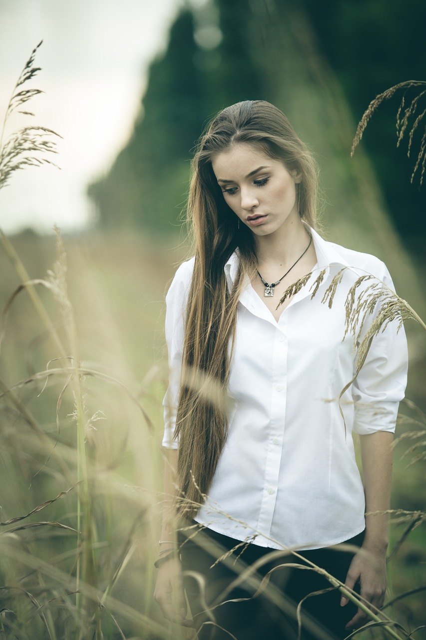 portrait girl natural free photo