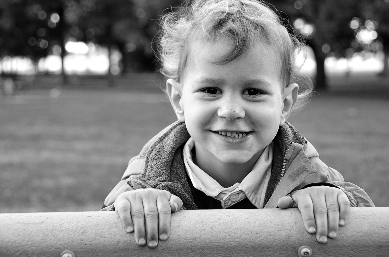 portrait boy black and white free photo