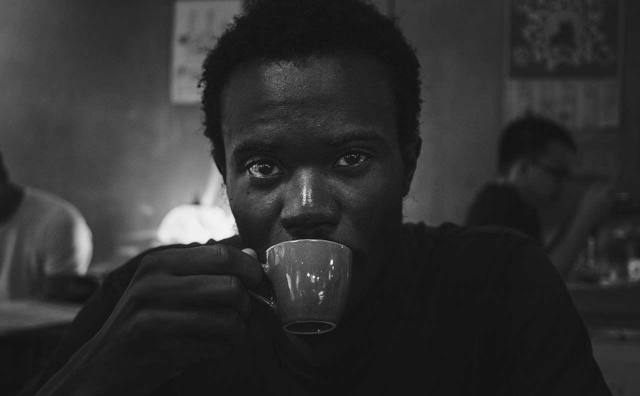 portrait coffee young free photo