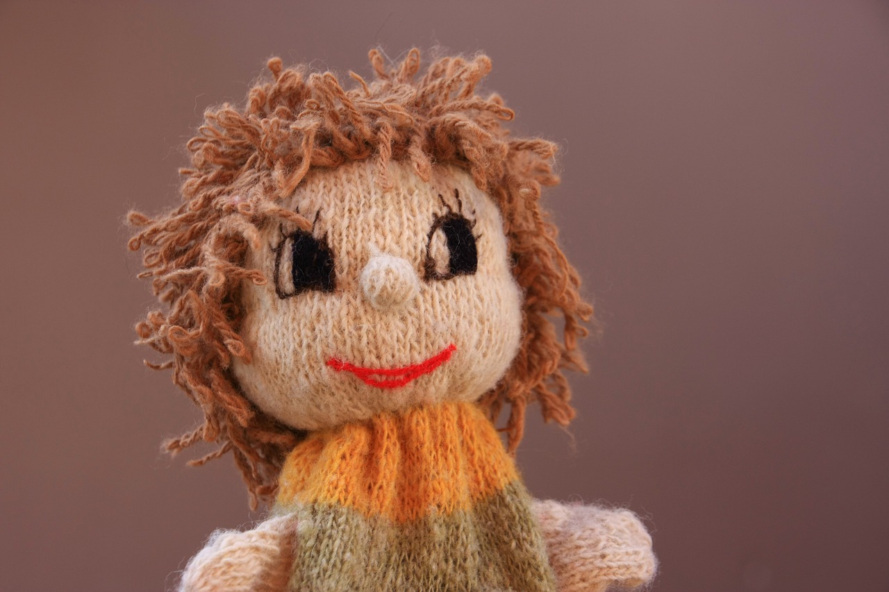 portrait cute doll free photo