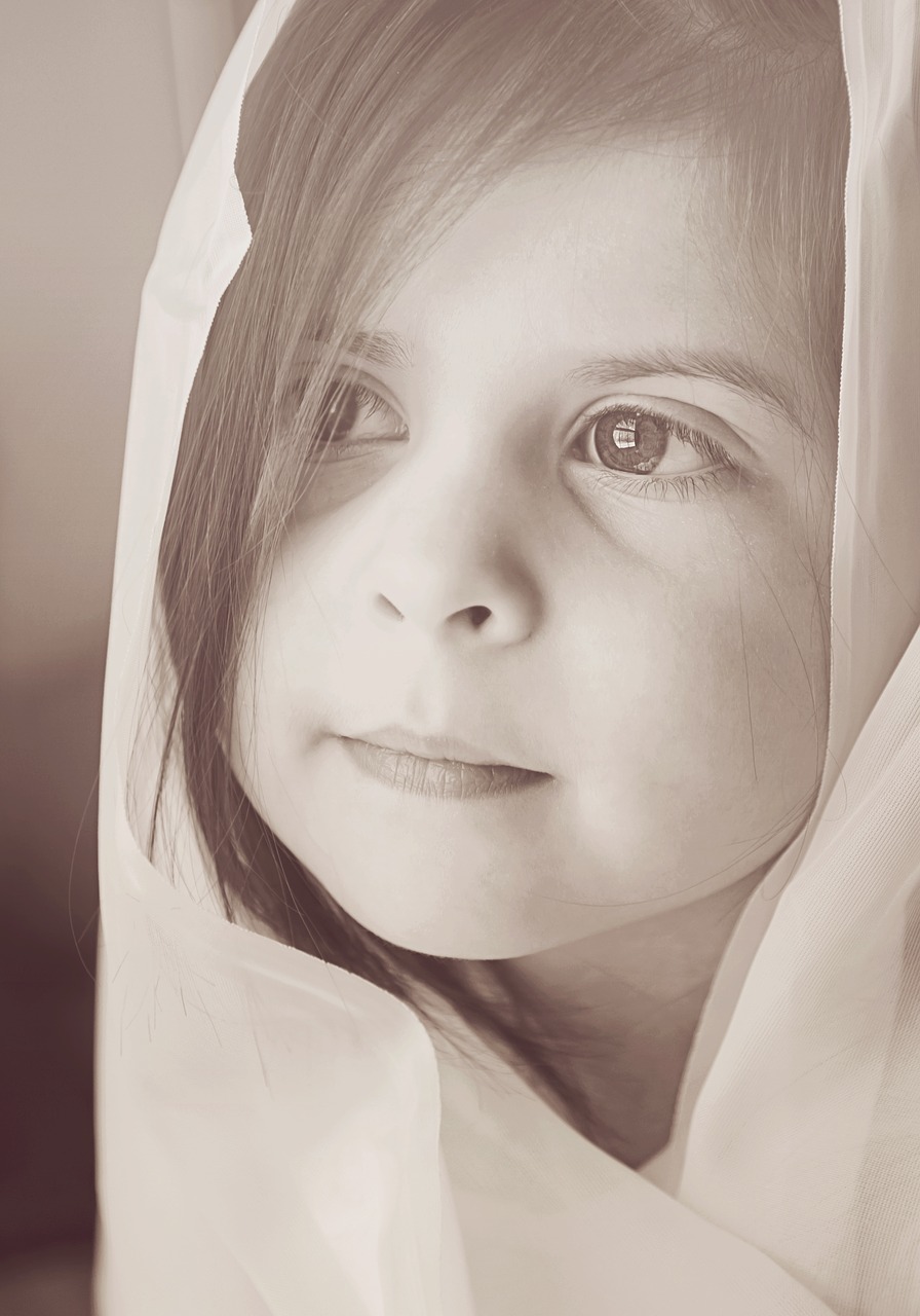 portrait young girl free photo