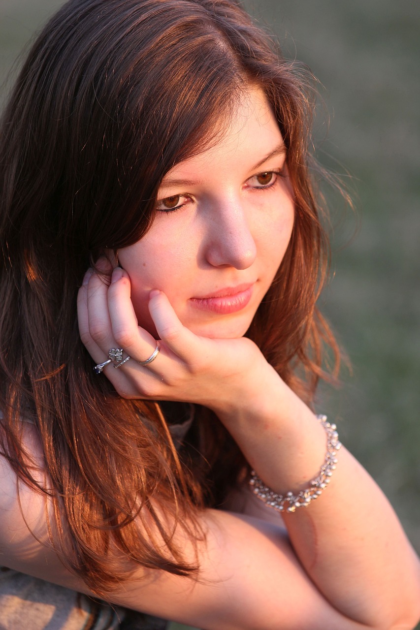 portrait young woman of course free photo