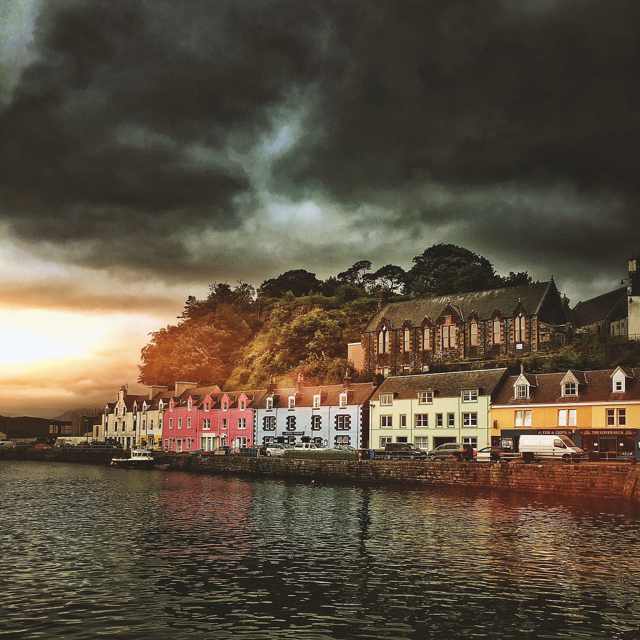 portree scotland highlands and islands free photo