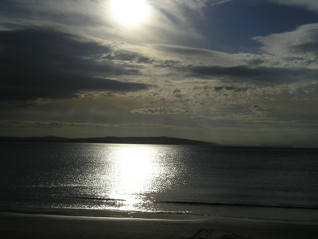 portrush moonlight ireland free photo