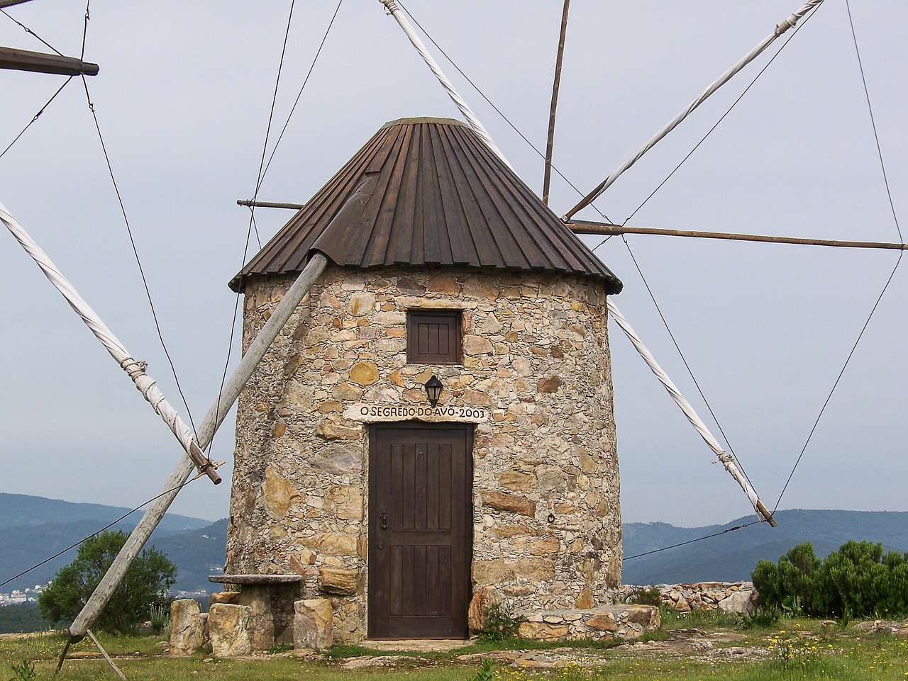 portugal mill windmills free photo