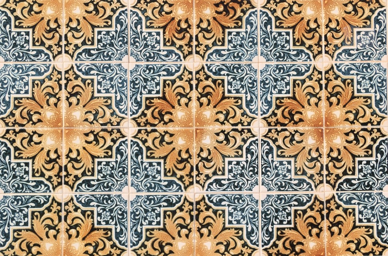 portugal faro tiles free photo