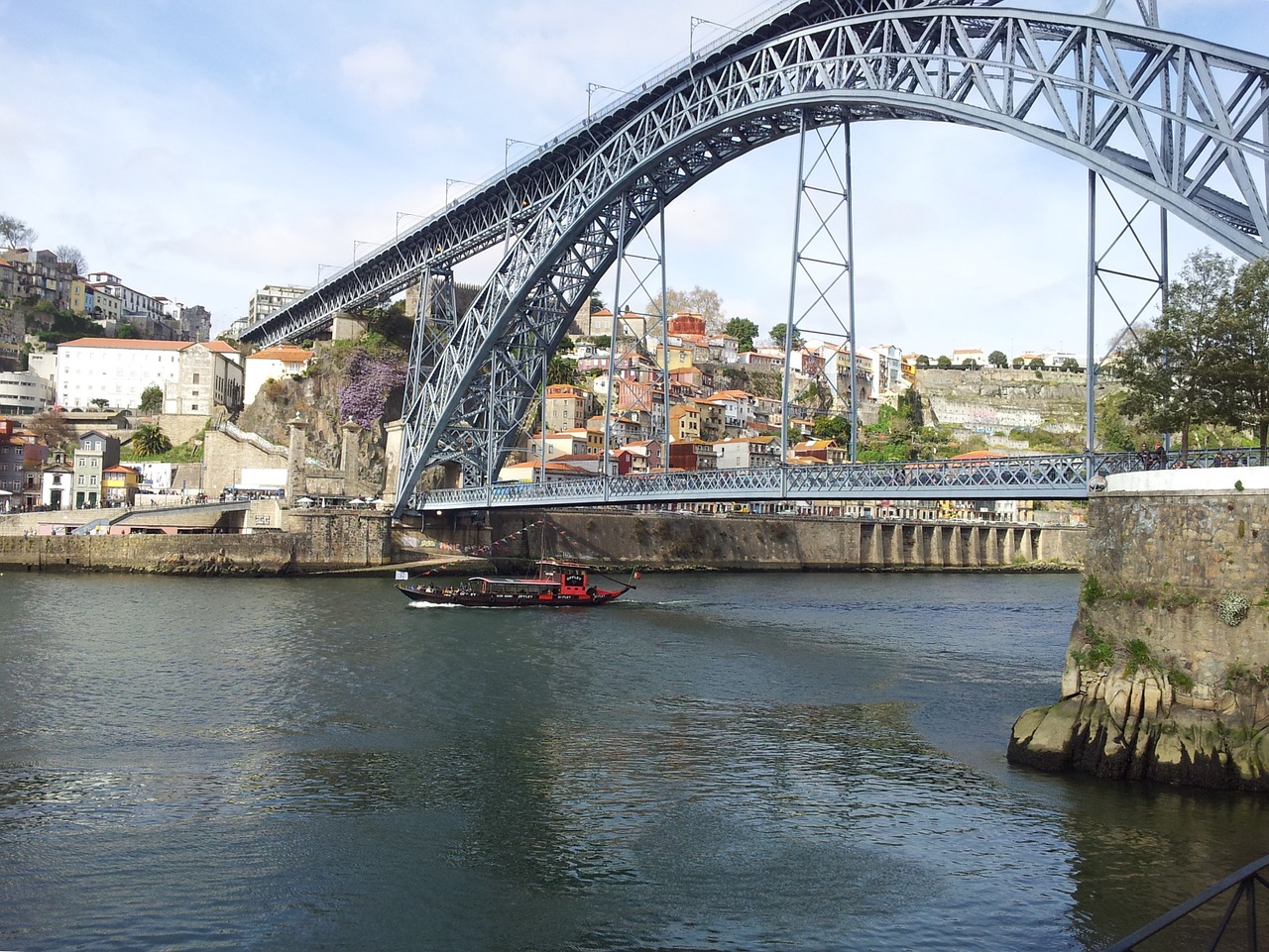 portugal porto bridge free photo