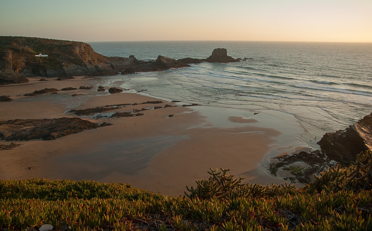 portugal atlantic ocean beach free photo