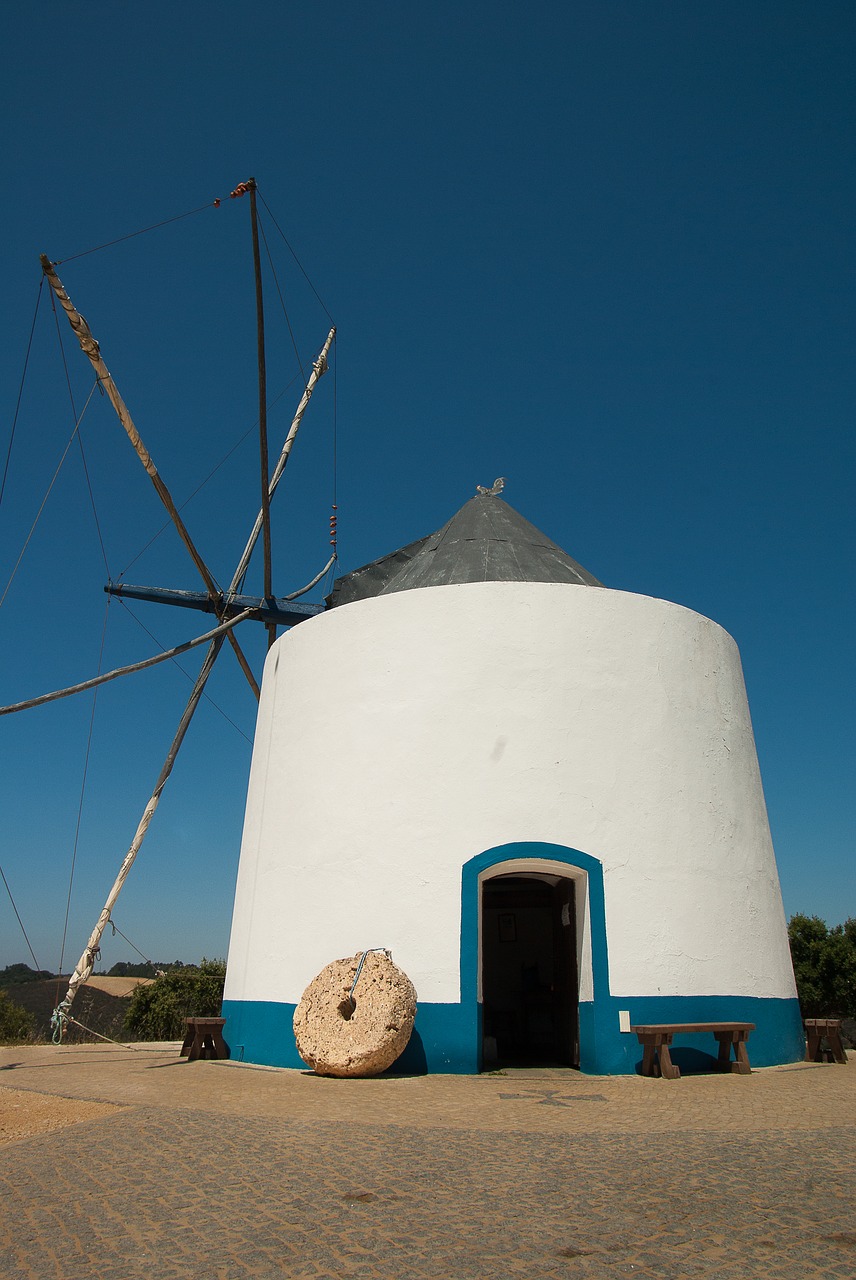 portugal windmill wings free photo