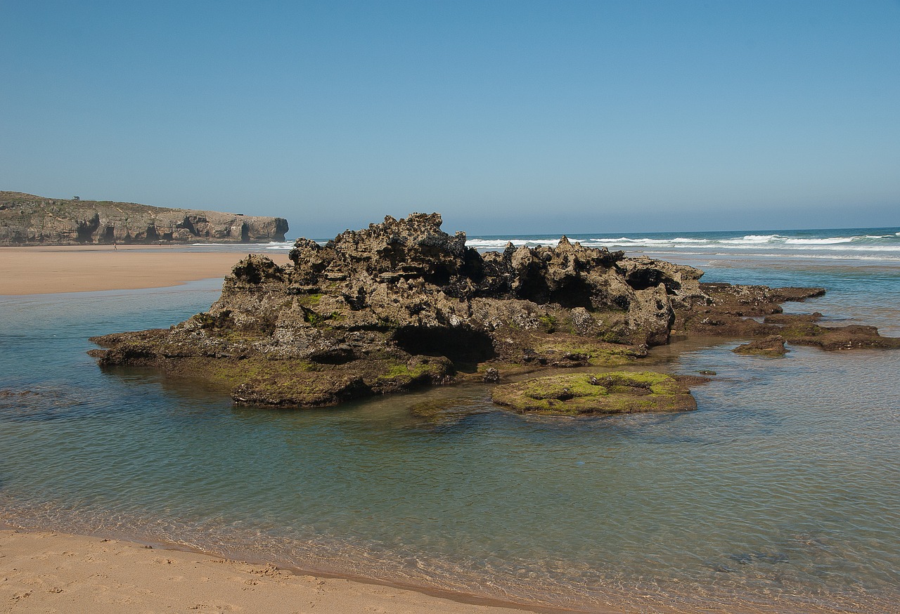 portugal ocean rocks free photo