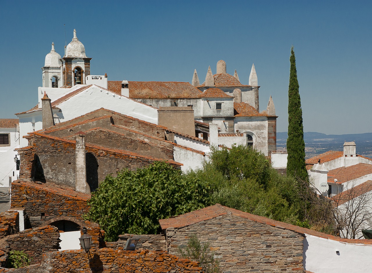 portugal medieval village church free photo