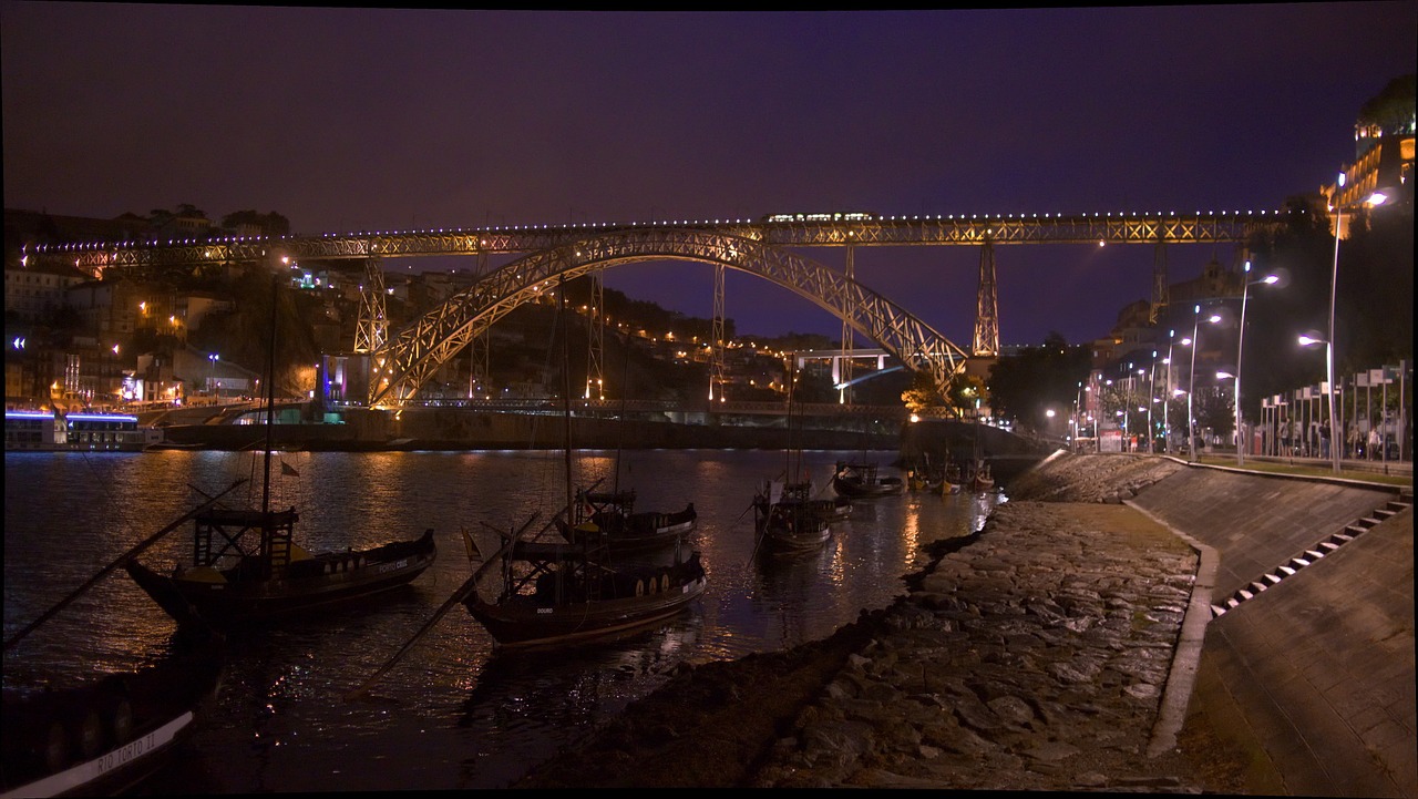 portugal porto bridge free photo