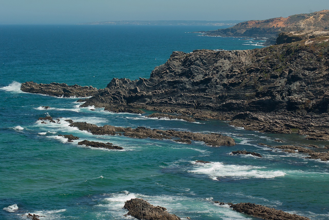 portugal algarve cliff free photo