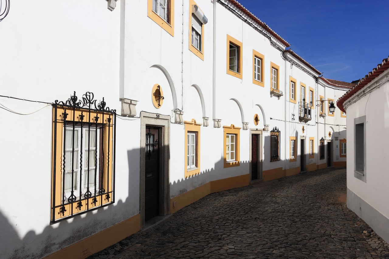 portugal evora street free photo