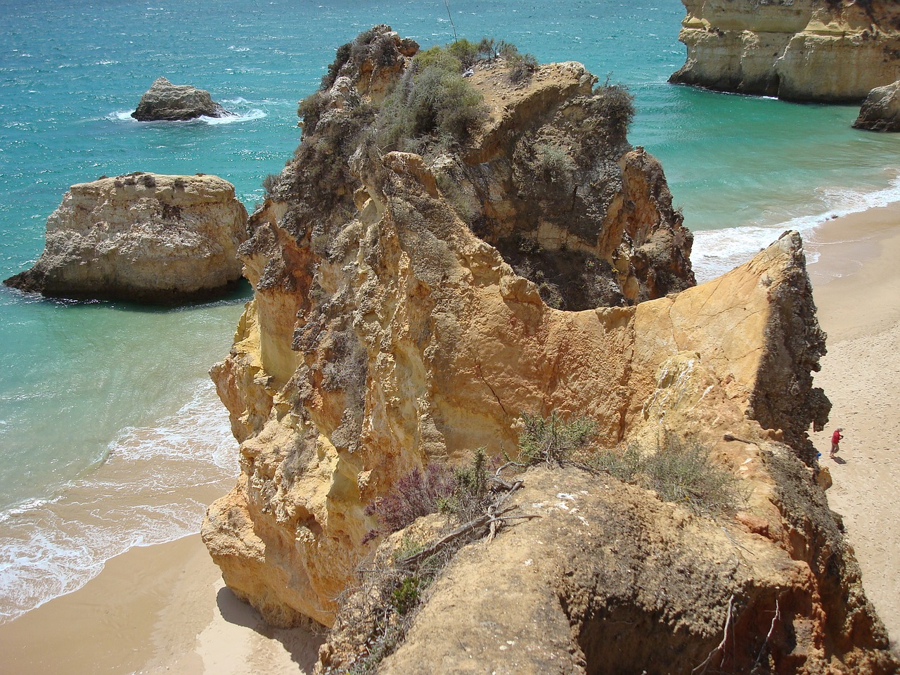 portugal algarve sea free photo