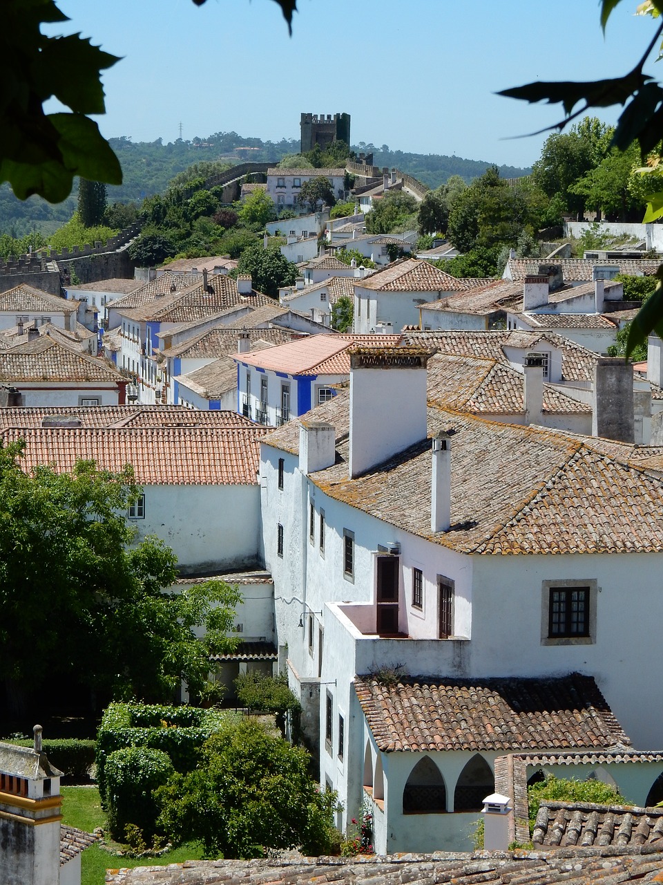 portugal obidos fortress free photo