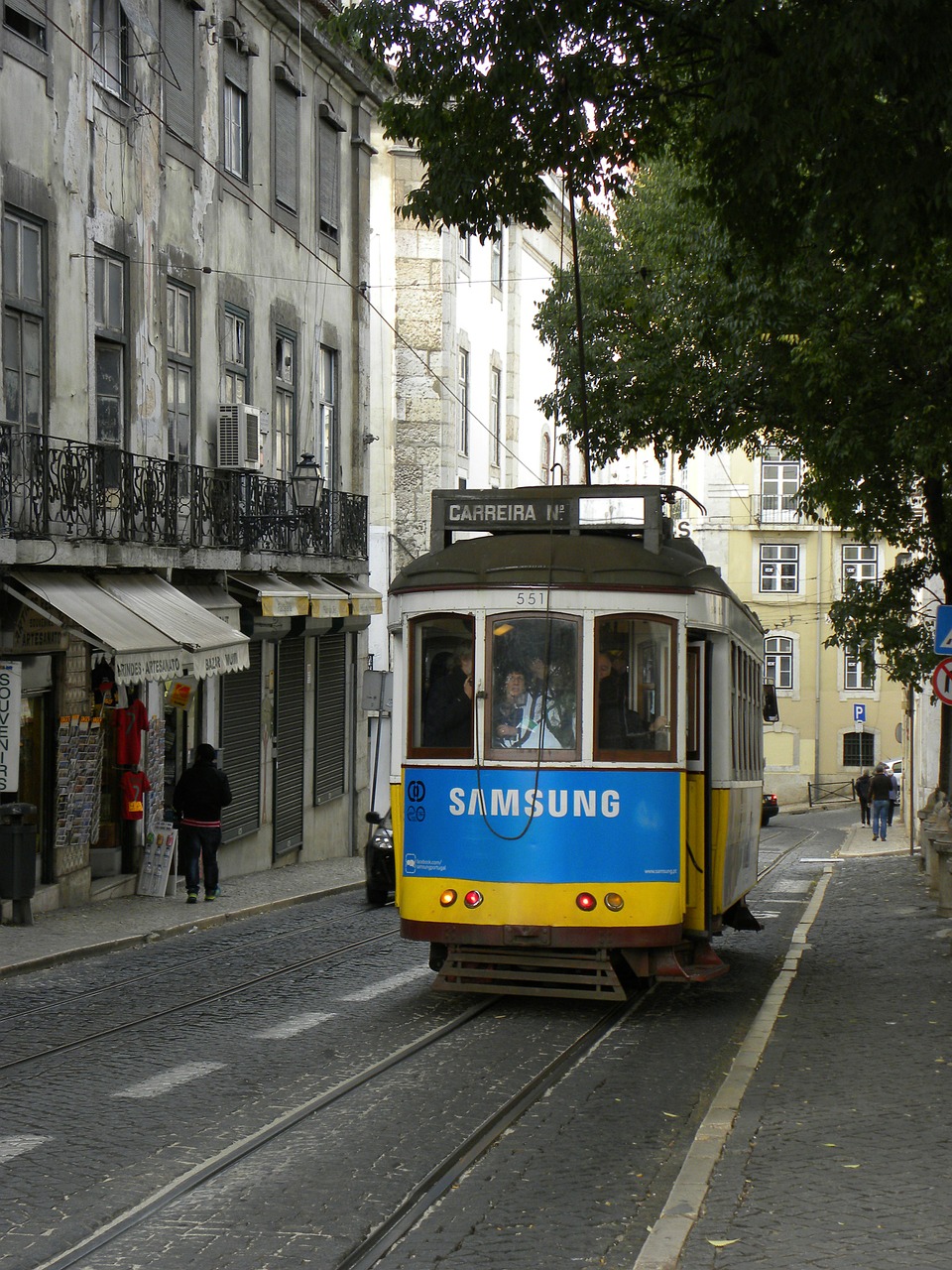 portugal trolley streetcar free photo